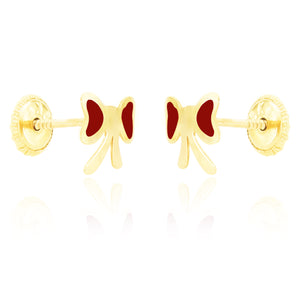 Flutterby Earrings - Red