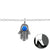 Hamsa Anklet