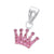 Crown Pendant With Crystals