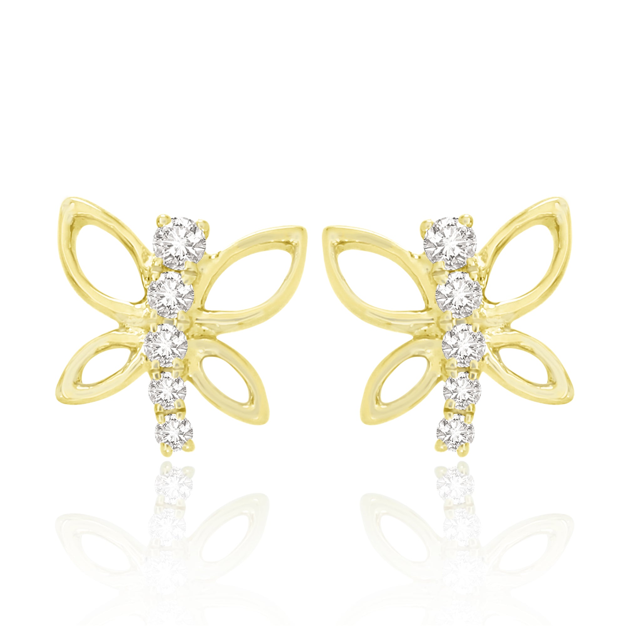 Sparkling Papillon Earrings
