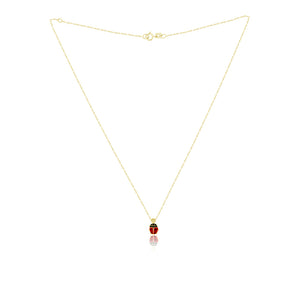Lady Baby Bug Necklace