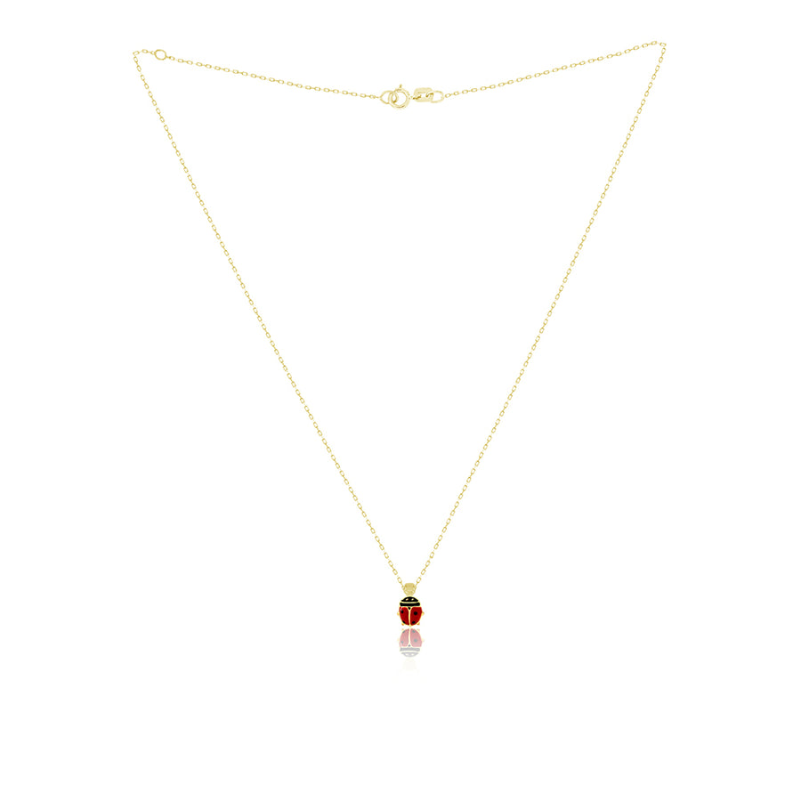 Lady Baby Bug Necklace