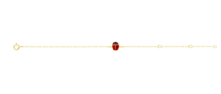 Lady Bug Boss Bracelet - Red