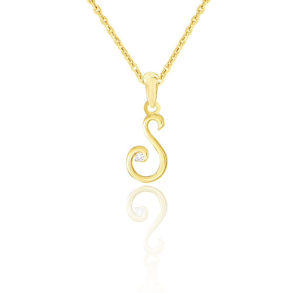 Letter S Necklace