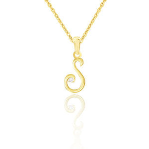 Letter S Necklace