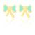 Flutterby Earrings - Green