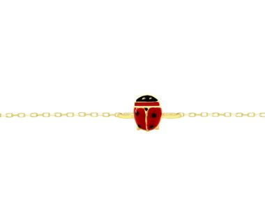 Lady Bug Boss Bracelet - Red