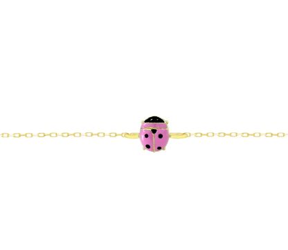 Lady Bug Boss Bracelet - Pink