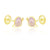 Snugums The Snail Earrings - Pink