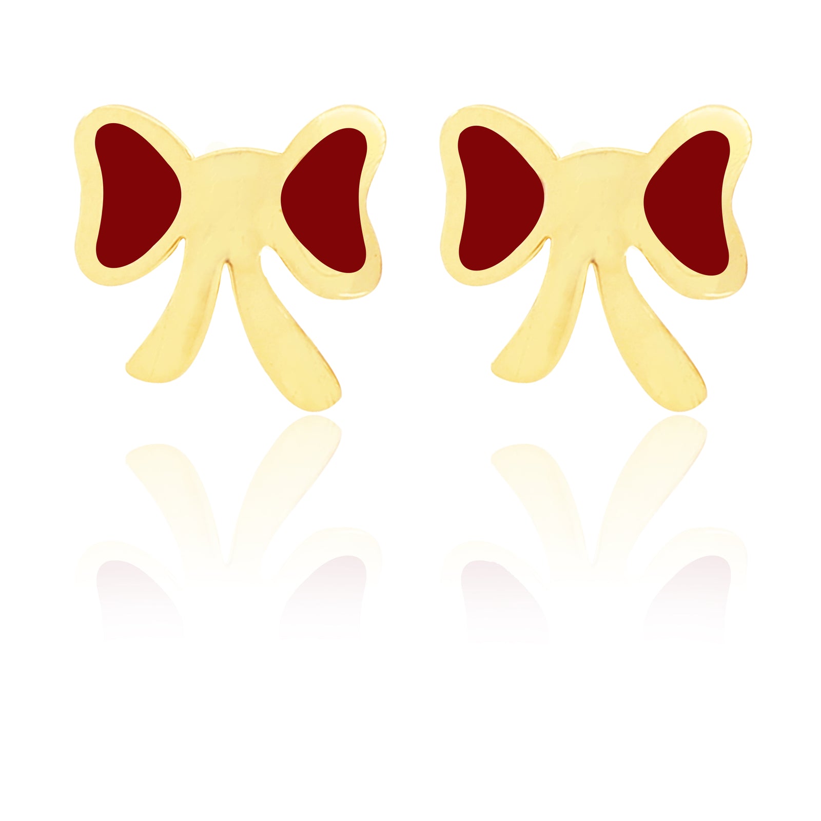 Flutterby Earrings - Red