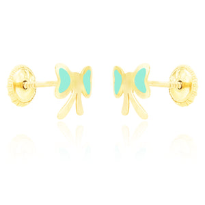 Flutterby Earrings - Green