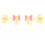 Flutterby Earrings - Pink