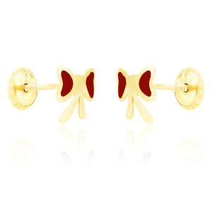 Flutterby Earrings - Red