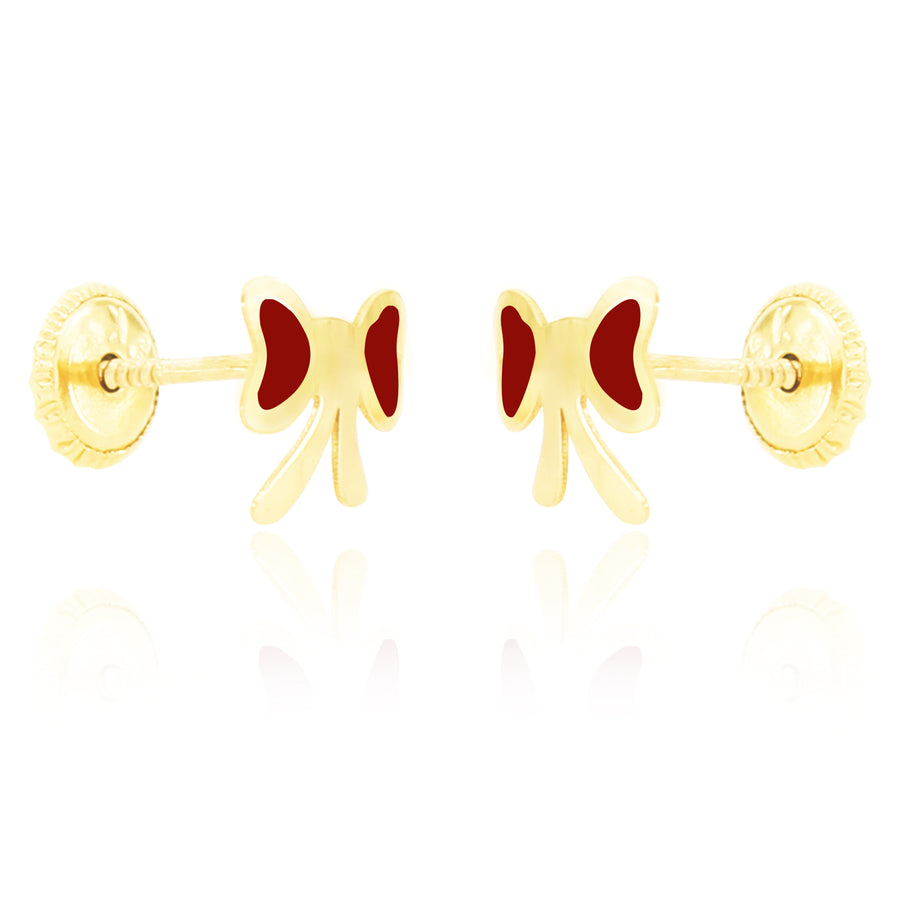 Flutterby Earrings - Red